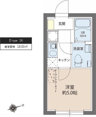 レピュア綾瀬レジデンスの物件間取画像